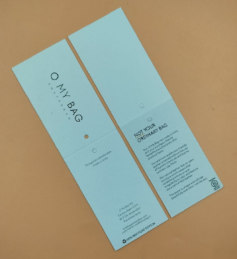 Hangtags — GRS recycled cotton paper hangtag (Style 1)